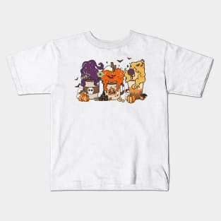 Halloween Horror Coffee Kids T-Shirt